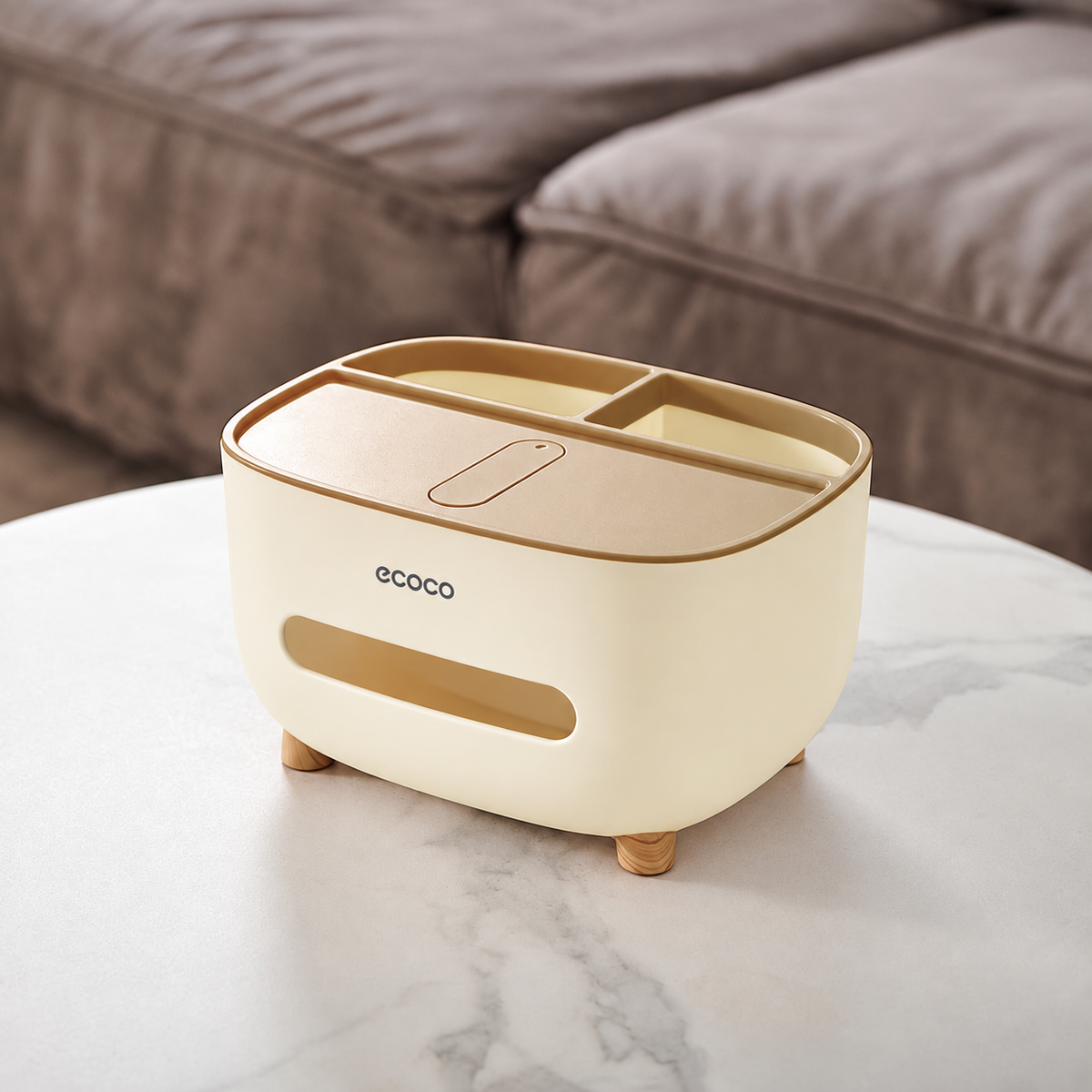 LIVING BOX｜多機能ティッシュボックス＆デスク収納ケース