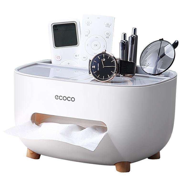 LIVING BOX｜多機能ティッシュボックス＆デスク収納ケース