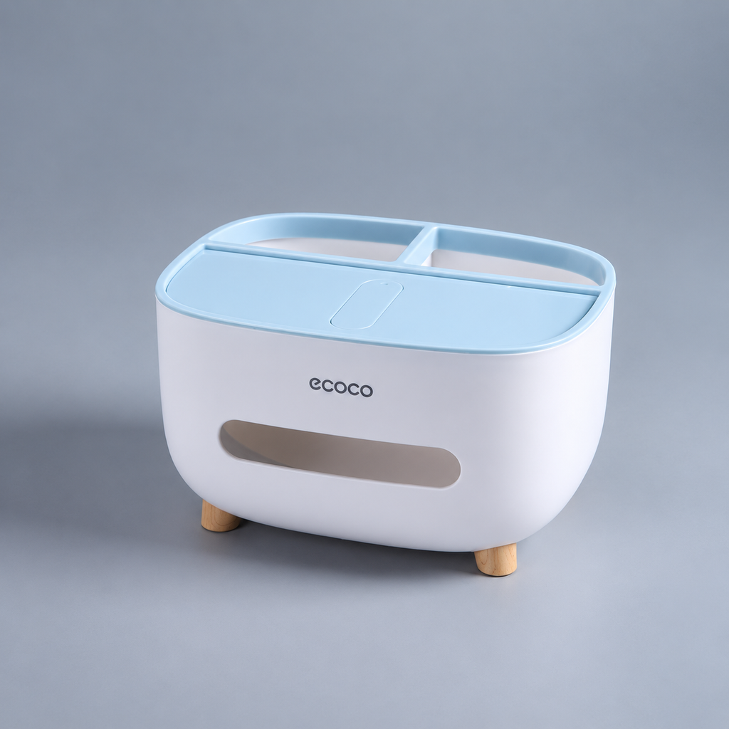 LIVING BOX｜多機能ティッシュボックス＆デスク収納ケース