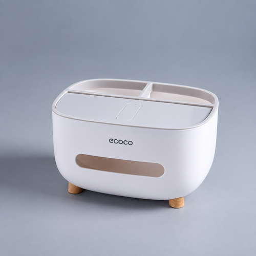 LIVING BOX｜多機能ティッシュボックス＆デスク収納ケース