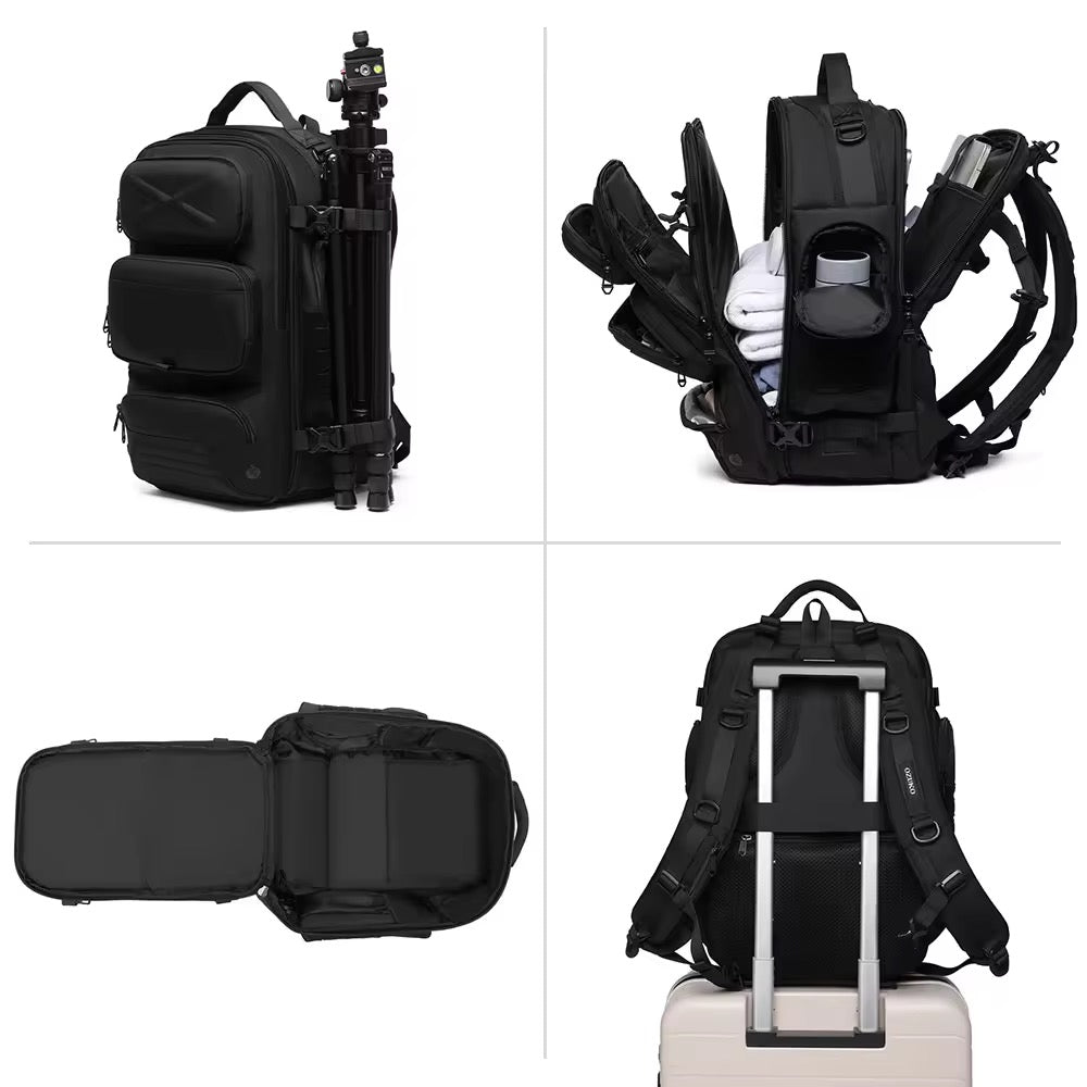 RAVEN PACK｜大容量 アウトドア バックパック 撥水 耐久オックスフォード リュック